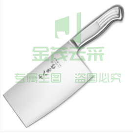 十八子作刀具 厨房家用不锈钢菜刀斩骨切菜银盈斩切刀S2504-A