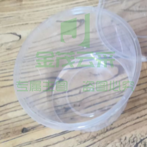 加厚圆形一次性餐盒外卖盒打包盒饭盒便当汤碗透明带盖