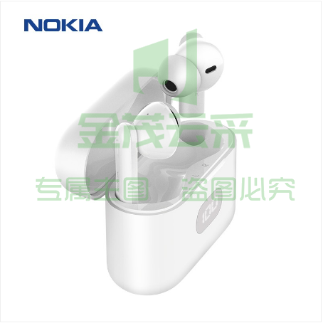 诺基亚（NOKIA） E3102 真无线蓝牙耳机迷你半入耳式音乐耳机运动跑步蓝牙5.1节奏白