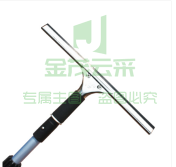 白云（BAIYUN）玻璃刮擦伸缩杆三件套擦窗器 2.4米伸缩杆套装