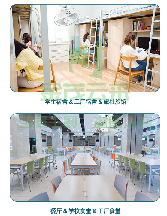 美的（Midea）“铝片扇叶”三叶飓风落地扇 FES45-20A 摇头风扇 学校宿舍楼教室 工业扇