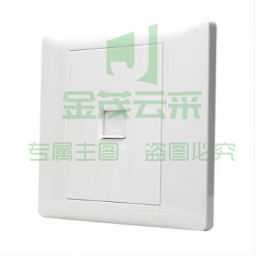 欧佰特(OBTE)/单电脑插座/Q3全塑系列/10个一盒