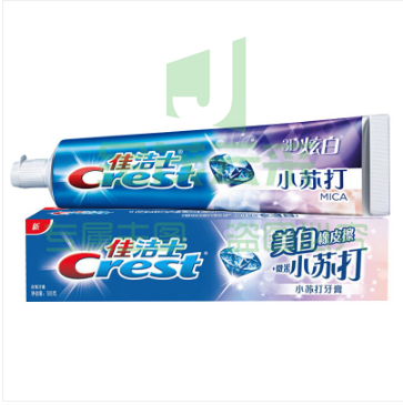 佳洁士3D炫白小苏打牙膏180g