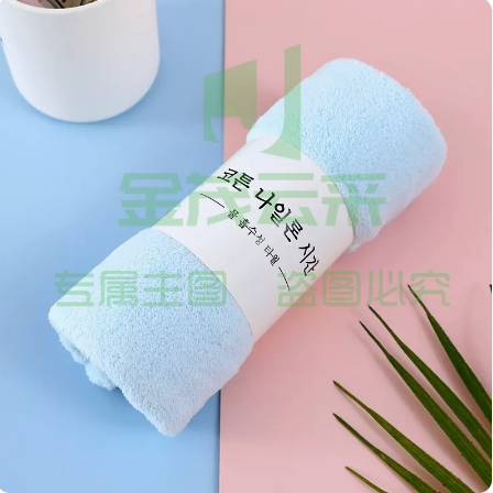 毛巾洗脸柔软吸水速干面巾33*75cm一条