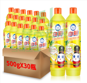 白猫 柠檬红茶洗洁精500g*30/瓶（整箱装）
