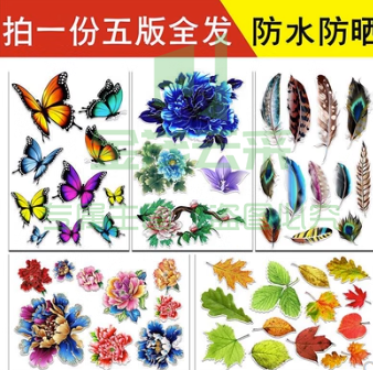燃气泄漏车贴