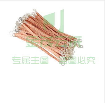 LXEE 桥架接地连接线 配电箱电柜电箱过门铜编织带（50根起售）