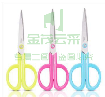 得力 6059 时尚办公剪刀 175mm (单位:把) 混色