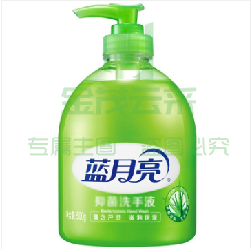 蓝月亮500ml芦荟抑菌洗手液.