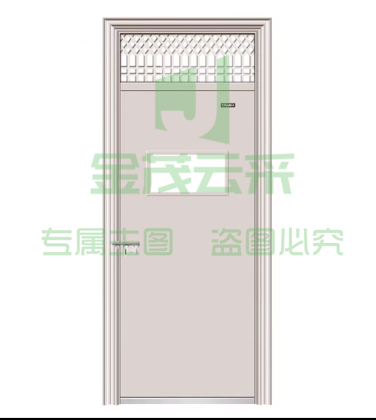 定制学校门宿舍门教室门 单门带气窗防盗门工程幼儿园储藏间入户门