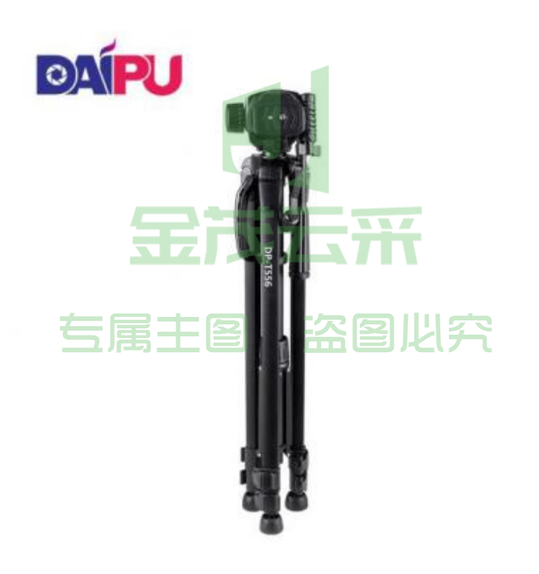 戴浦(DAIPU)DP-T556 视频会议三脚架 便携三脚架云台套装 微单数码单反相机摄像机旅行用三脚架