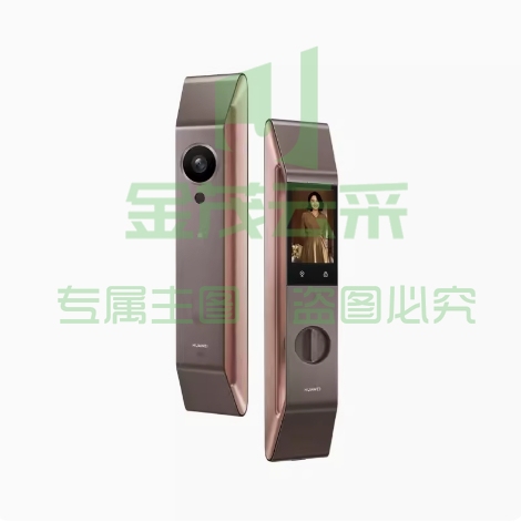【鎏光金】华为智能门锁 自研AI指纹解锁多屏可视猫眼全自动密码