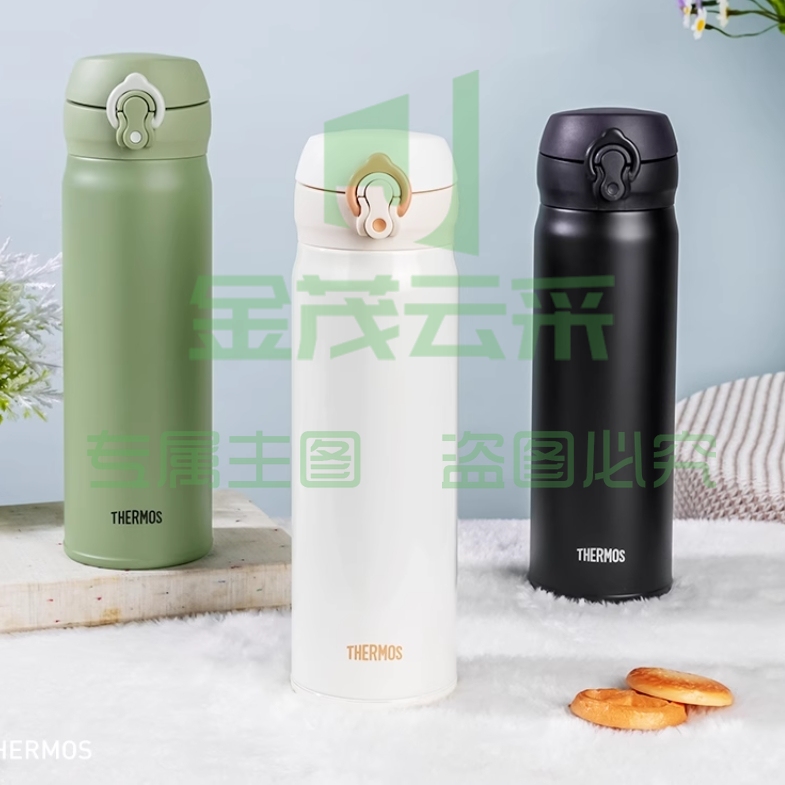膳魔师（THERMOS）保温杯保冷杯咖啡黑500ml 多色可选 JNL-500-DPL