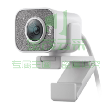 罗技 StreamCam直播摄像头 白色