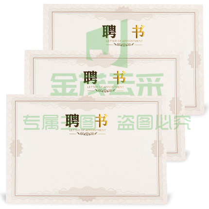 晨光(M&G)ASC99323聘书内芯纸 12K 50张/包