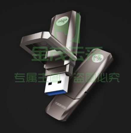 爱国者（aigo）128GB USB3.2 超极速固态U盘 U391 金属U盘 读速420MB/s 速度狂飙移动固态硬盘