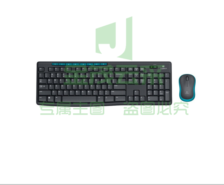 罗技(Logitech) MK275 无线键盘鼠标套装 办公电脑通用无线键盘鼠标套装 MK275