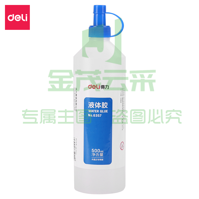 得力6357液体胶(500ml*6瓶