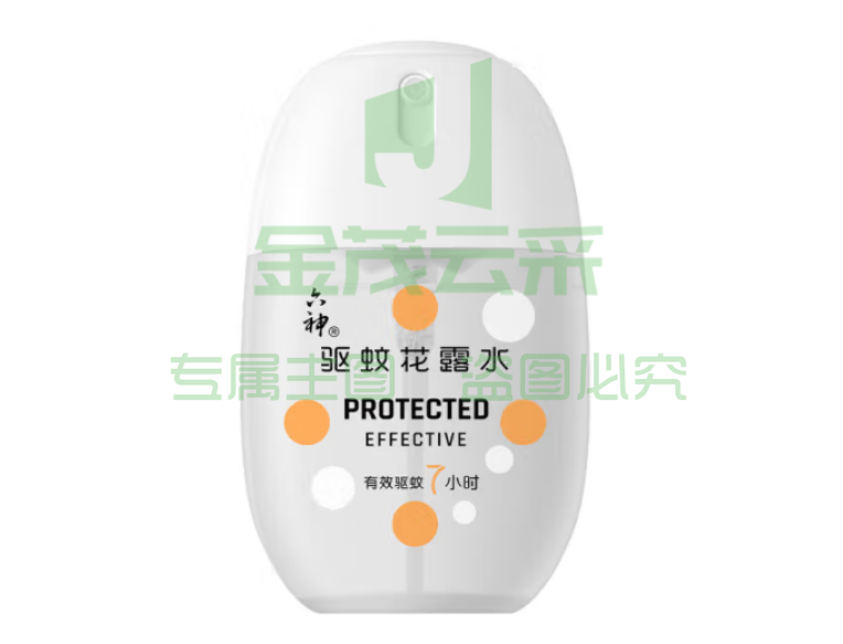 六神 随身驱蚊蛋防蚊花露水 驱蚊喷雾 鲜活草本50ml*1