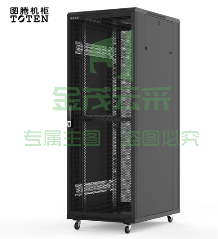 图腾(TOTEN)G3.6832 网络机柜 32U加厚机柜 交换机机柜 网孔门机柜 计算机机柜