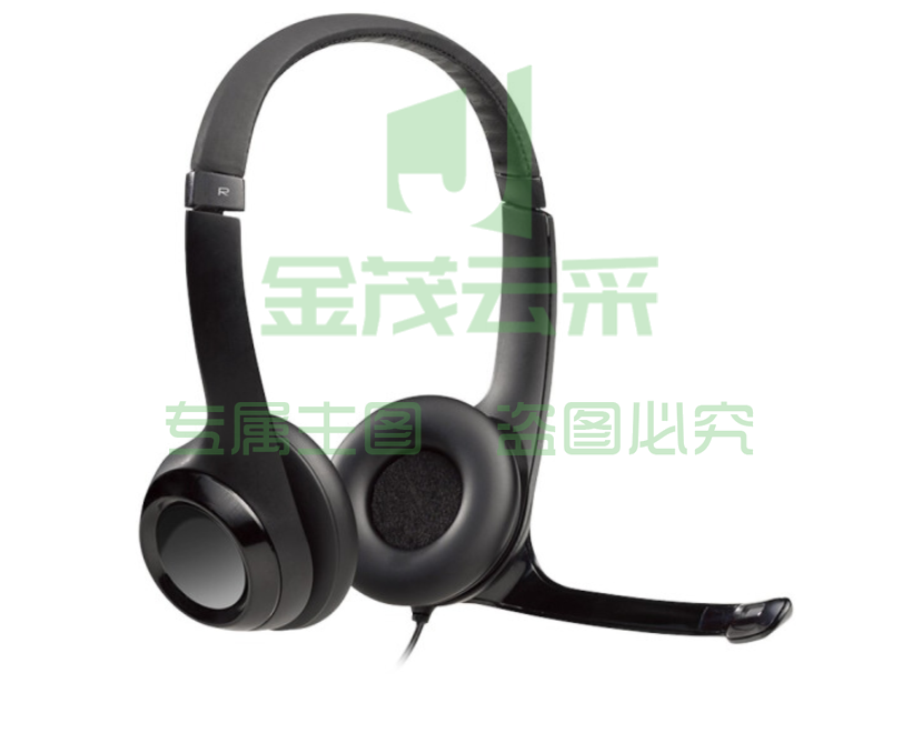 罗技(Logitech) H390 头戴式立体声耳机耳麦 USB有线耳机带麦 电脑笔记本办公耳麦培训 黑色   TJHX02141136538430