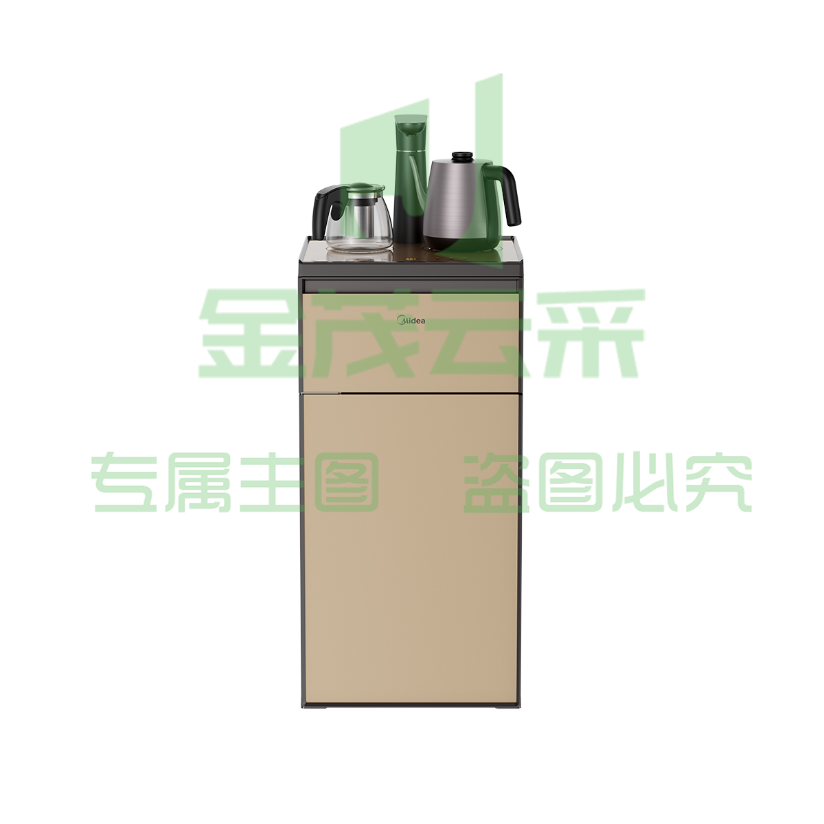 美的(Midea)饮水机茶吧机京东小家智能生态家用下置式多功能智能wifi自主控温立式温热型饮水机 YR1808S-X