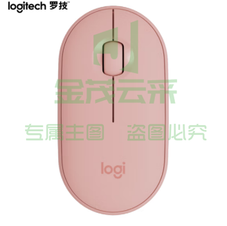 罗技无线+蓝牙鼠标/Pebble 鹅卵石轻薄静音(玫瑰粉) pcyg-221222135554