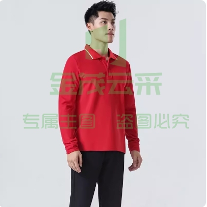 男款 Polo衫定制男女同款长袖T恤大码企业工作服印字logo