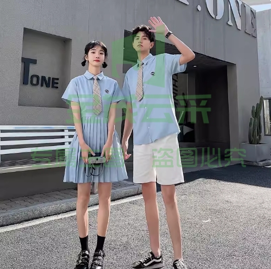 女款套装大合唱团诗歌朗诵比赛班服校礼服装表演出