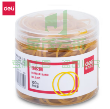 得力（deli）3215 橡皮筋/橡胶圈/乳胶圈/财务牛皮筋