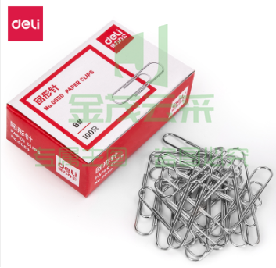 得力0050回形针(100枚/盒) 10盒起售