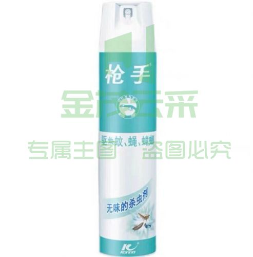枪手杀虫气雾剂无味600毫升一瓶家用室驱杀掉蚊蝇蟑螂宿舍灭除蚊喷雾