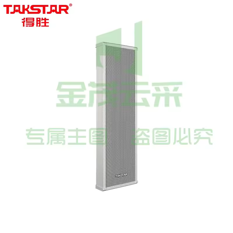 得胜（TAKSTAR）EBS-60W 壁挂广播音柱 广告户外防水工程应用 拉铝外壳壁挂式音箱