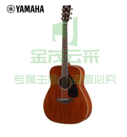 雅马哈（YAMAHA）FG850全桃花心单板吉他 民谣吉他 面单木吉他41英寸