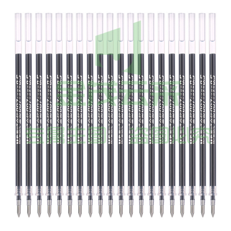 晨光 M＆G 中性替芯 MG-007 0.5mm (黑色) 20支/盒 (适用于AGP13902/AGPY3901/AGP16103型号中性笔)