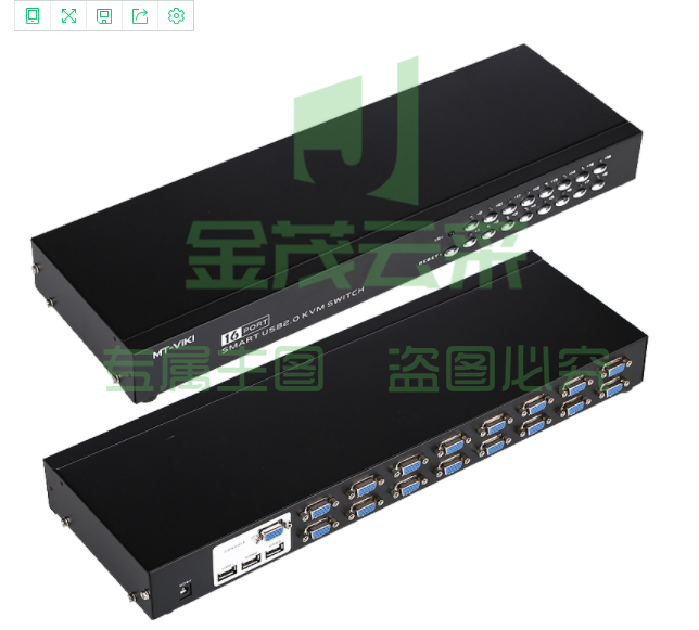 迈拓维矩MT-1601UK-CH kvm切换器16口usb显示器电脑vga切换器16进1出