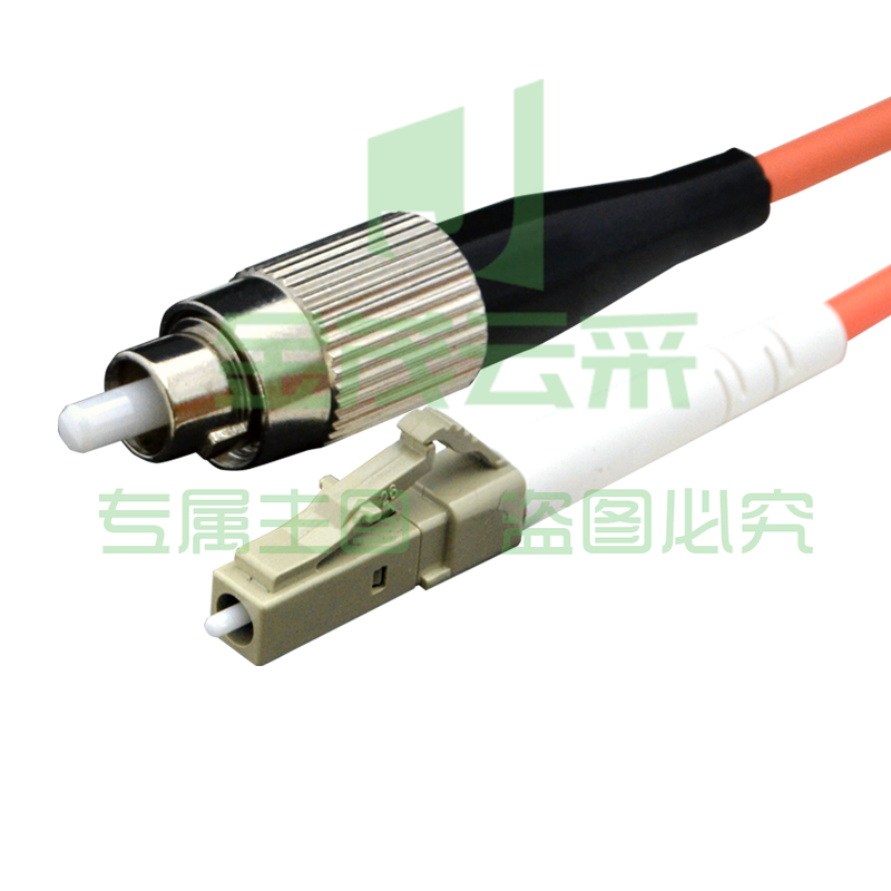 酷比客 L-CUBIC 多模光纤跳线 LC-FC LCCPMFLCFCOR-3M 3米 (桔色)