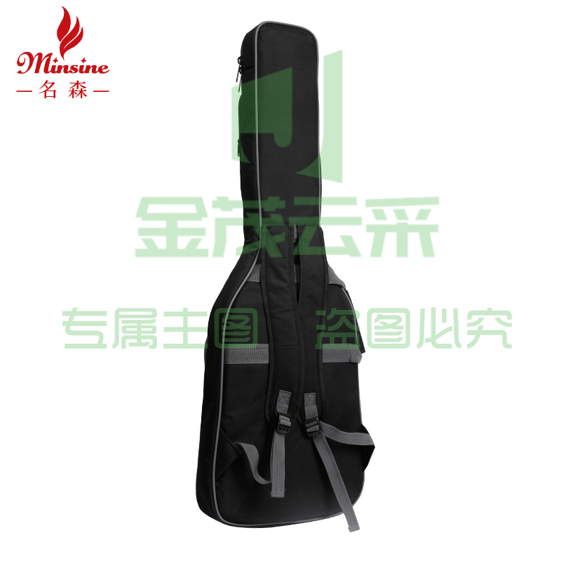 名森 电吉他双肩背包黑海绵加厚个性（电吉他专用款）