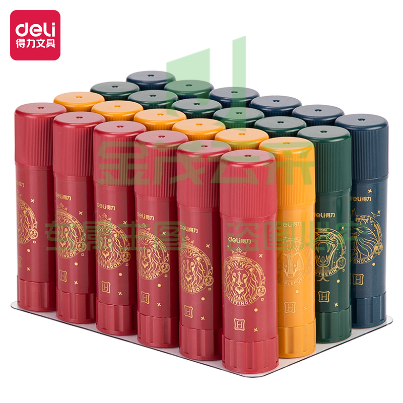 得力（deli）53273 哈利·波特联名15g可变色PVP蓝色胶体 固体胶 牢固顺滑易标记   24支/盒  （单位：盒）