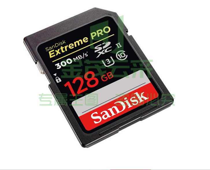 闪迪（SanDisk）128GB SD存储卡 U3 C10 4K 至尊超极速版数码相机内存卡 读速300MB/s 写速260MB/s 支持4K