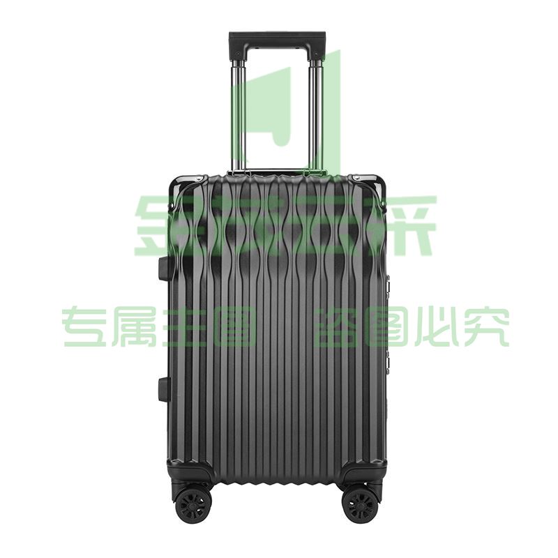 恒源祥（hengyuanxiang）旅行箱拉杆箱行李箱出差旅游男女通用 HYX8052-20黑色 