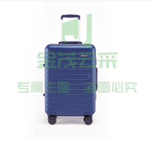 Diplomat外交官时尚铝框拉杆箱万向轮行李箱旅行箱TC-9203 蓝色 24英寸