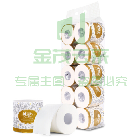 心相印 卷纸BT110 3层110g 10卷/提  卷筒纸 卫生纸 厕纸