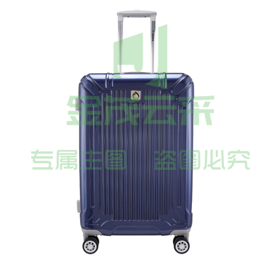 外交官 24英寸 拉杆箱 旅行箱万向轮TSA密码锁箱TC-6673深蓝色