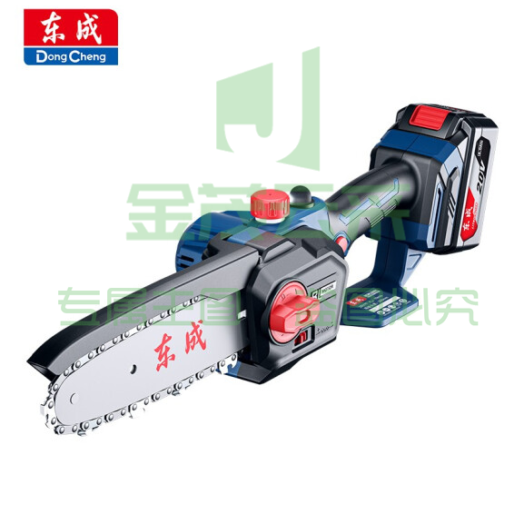 东成  充电式电链锯 DCML20081B  8寸 20V 4.0Ah*2