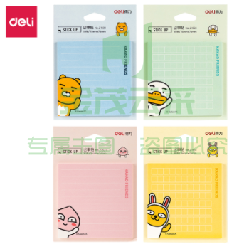得力（deli）21531记事贴76*76mm 30张