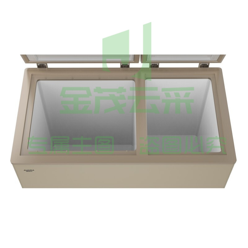 澳柯玛（AUCMA）冰柜双温212升 冷藏冷冻双温双箱玻璃面板小冷柜 一级能效商用速冻保鲜冰箱BCD-212CHG SKU：YDKJ09685
