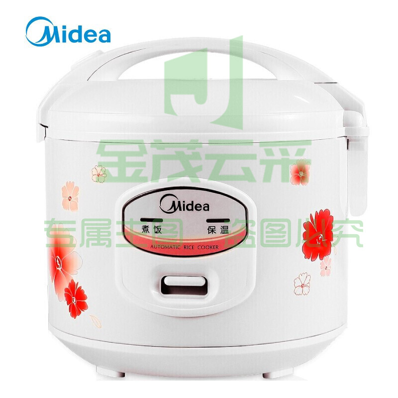 美的（Midea）电饭煲 4L机械式家用电饭锅 简单易用 合金内胆防刮耐磨 MB-YJ408J SKU：YDKJ09749