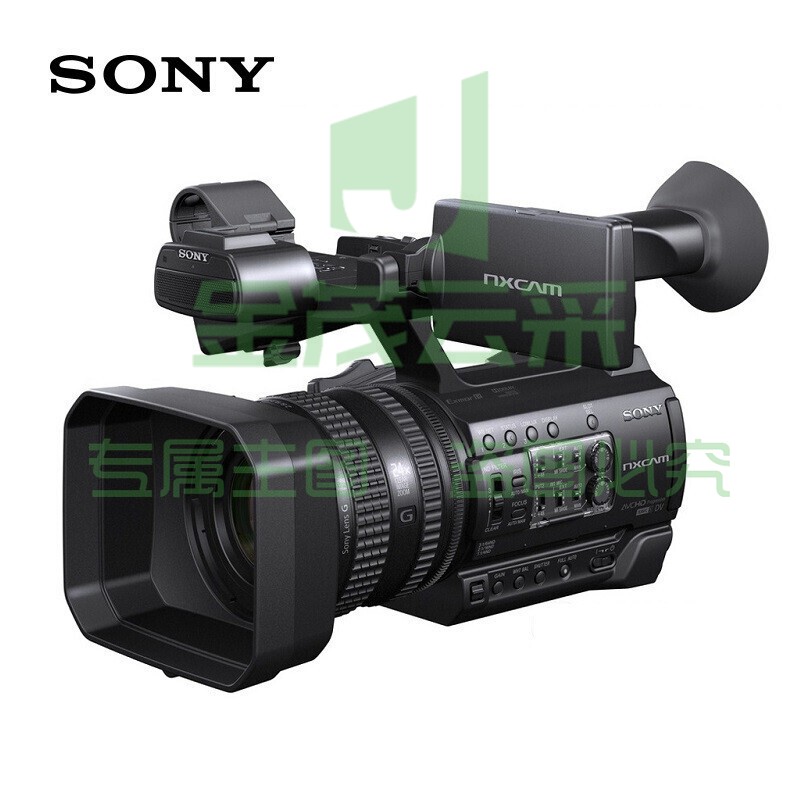 索尼（SONY）HXR-NX100 手持式摄录一体机 婚庆 会议 课程直播专业直播摄像机 官方标配