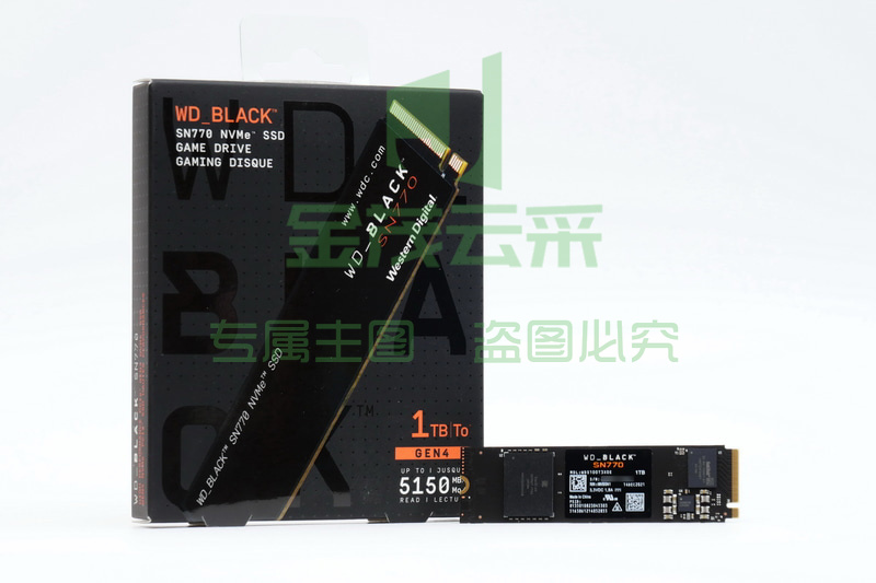 西部数据（Western Digital）500G SSD固态硬盘 M.2接口(PCIe 4.0 x4)WD_BLACK SN770 NVMe SSD游戏高性能版